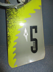 Snowboard BURTON M Series 5.0 150cm + viazanie, VÝBORNÝ STAV   