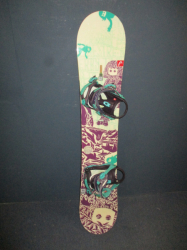 Snowboard HEAD SHE´S EVIL KERS FLOCKA 146cm + viazanie, VÝBORNÝ STAV    