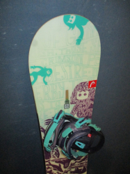 Snowboard HEAD SHE´S EVIL KERS FLOCKA 146cm + viazanie, VÝBORNÝ STAV    