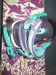 Snowboard HEAD SHE´S EVIL KERS FLOCKA 146cm + viazanie, VÝBORNÝ STAV    