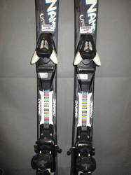 Juniorské lyže DYNAMIC VR 07 120cm + Lyžiarky 24,5cm, SUPER STAV