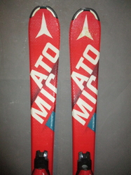 Juniorské lyže ATOMIC REDSTER XT 120cm + Lyžiarky 24,5cm, SUPER STAV
