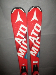 Juniorské lyže ATOMIC REDSTER XT 120cm + Lyžiarky 23,5cm, SUPER STAV