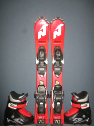 NORDICA DOBERMANN TEAM RACE 70cm  + Lyžiarky 15,5cm 