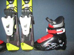 HEAD SUPERSHAPE TEAM 77cm + Lyžiarky 18,5cm