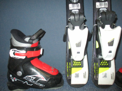 HEAD SUPERSHAPE TEAM 77cm + Lyžiarky 17,5cm