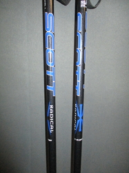 Nové lyžiarske palice SCOTT RADICAL 75cm, NOVÉ