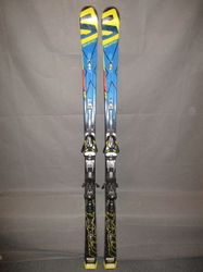 Juniorské športové lyže SALOMON X-RACE GS 166cm, VÝBORNÝ STAV