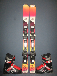 SALOMON THE LUX 100cm + Lyžiarky 21,5cm