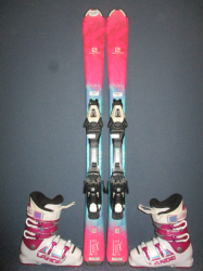 SALOMON THE LUX 110cm + Lyžiarky 21,5cm