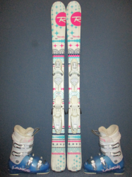 ROSSIGNOL TERRAIN 116cm + Lyžiarky 23,5cm 