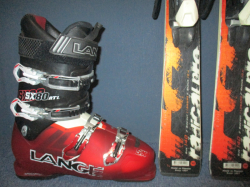 ROSSIGNOL RADICAL PRO 140cm + Lyžiarky 27,5cm  