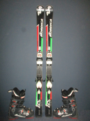 NORDICA DOBERMANN GSJ WC 135cm + Lyžiarky 26,5cm 