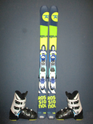 ROSSIGNOL TERRAIN 128cm + Lyžiarky 25,5cm 