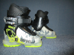 Detské lyžiarky DALBELLO MENACE 1 stielka 15,5cm, TOP STAV