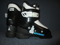 Detské lyžiarky ATOMIC HAWX JR 1 stielka 17,5cm, TOP STAV