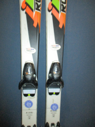 Juniorské lyže ROSSIGNOL RADICAL 130cm + Lyžiarky 25,5cm, SUPER STAV