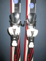 Juniorské lyže TECNO PRO XT TEAM 130cm + Lyžiarky 25,5cm, TOP STAV