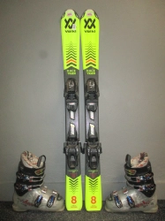 VÖLKL RACETIGER Jr 100cm + Lyžáky 21,5cm