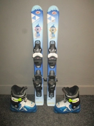 FISCHER ED EUROMAUS 80cm + Lyžáky 17,5cm