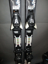 Juniorské lyže DYNAMIC VR 07 120cm + Lyžiarky 24,5cm, VÝBORNÝ STAV