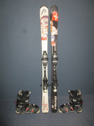 HEAD SPARTA CUCHE 137cm + Lyžiarky 27cm