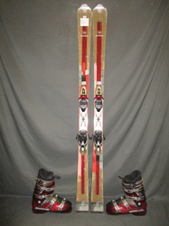 Carvingové lyže ROSSIGNOL UNIQUE 4 163cm + Lyžiarky 26,5cm, VÝBORNÝ STAV
