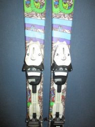 Juniorské lyže HEAD MOJO 127cm + Lyžiarky 25,5cm, SUPER STAV