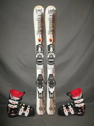 Detské lyže DYNASTAR LEGEND 100cm + Lyžiarky 21cm, VÝBORNÝ STAV