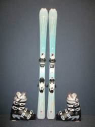 Detské lyže TECNO PRO XT TEAM 100cm + Lyžiarky 20cm, VÝBORNÝ STAV