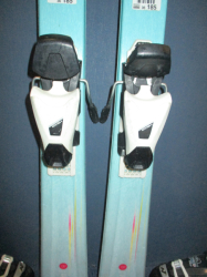 Detské lyže TECNO PRO XT TEAM 100cm + Lyžiarky 20cm, VÝBORNÝ STAV