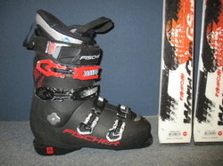 Juniorské lyže ROSSIGNOL RADICAL WC GS 165cm + Lyžiarky 26,5cm, VÝBORNÝ STAV