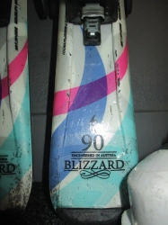 BLIZZARD VIVA Jr 90cm + Lyžáky 19,5cm