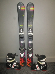 DYNASTAR MY FIRST MENACE 92cm + Lyžáky 19,5cm