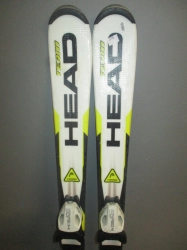 HEAD SUPERSHAPE TEAM 117cm + Lyžáky 23,5cm