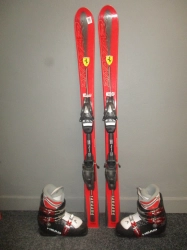 DYNASTAR FERRARI 120cm + Lyžáky 24,5cm