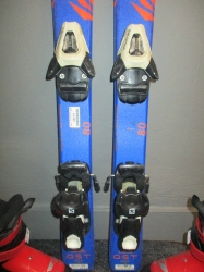 SALOMON QST MAX Jr 80cm + Lyžáky 18,5cm