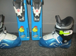 ROSSIGNOL ROOSTIE 93cm + Lyžáky 19cm