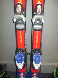 BLIZZARD BLIZZI Jr 90cm + Lyžáky 19,5cm