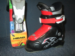 HEAD PEZ 77cm + Lyžiarky 17,5cm - kopie