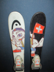 HEAD SPARTA CUCHE 77cm + Lyžiarky 18,5cm