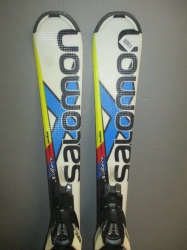 SALOMON X-RACE 100cm + Lyžáky 21,5cm