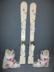 ROSSIGNOL FUN GIRL 100cm + Lyžiarky 20,5cm
