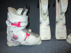 ROSSIGNOL FUN GIRL 100cm + Lyžiarky 20,5cm