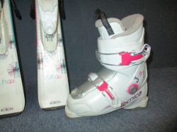 ROSSIGNOL FUN GIRL 100cm + Lyžiarky 20,5cm
