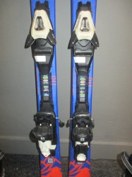 SALOMON QST MAX Jr 110cm + Lyžáky 23,5cm