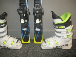 SALOMON X-RACE 110cm + Lyžáky 23cm