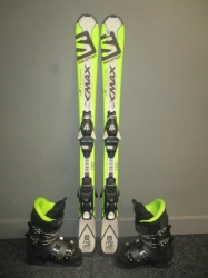 SALOMON X-MAX 110cm + Lyžáky 22,5cm