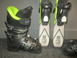 SALOMON X-MAX 110cm + Lyžáky 22,5cm
