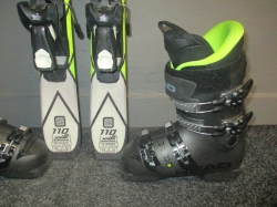 SALOMON X-MAX 110cm + Lyžáky 22,5cm